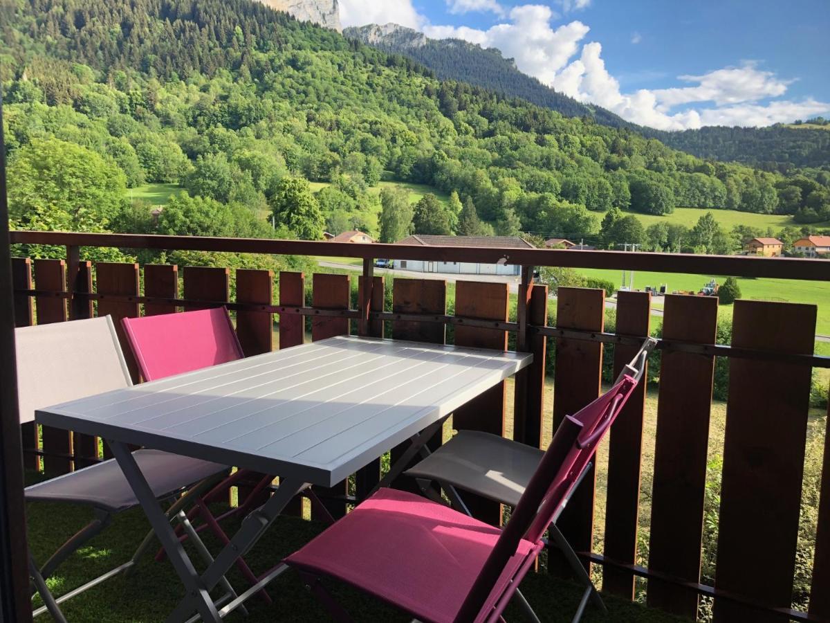 Studio Agreable Et Cosy Avec Vue Sur Les Memises Thollon-les-Memises Dış mekan fotoğraf