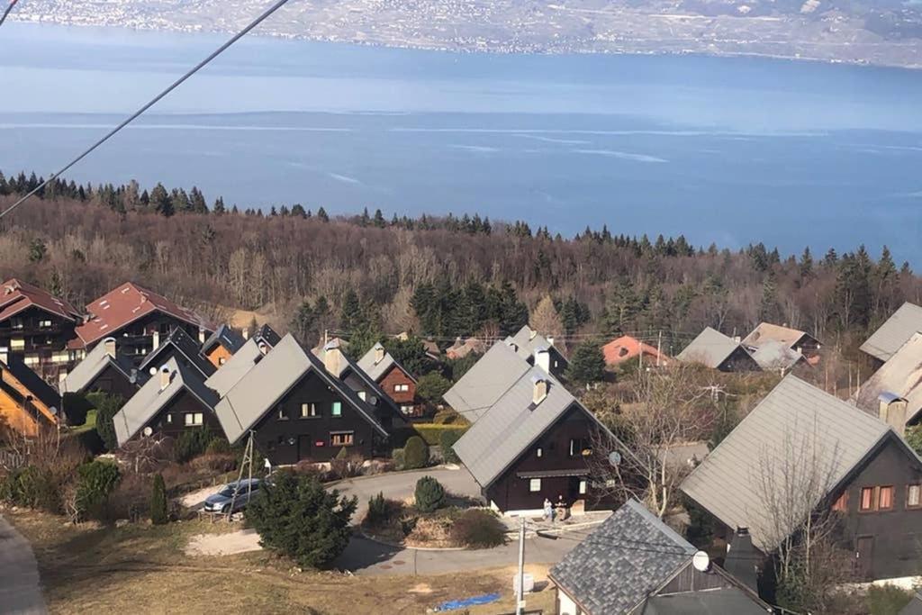 Studio Agreable Et Cosy Avec Vue Sur Les Memises Thollon-les-Memises Dış mekan fotoğraf