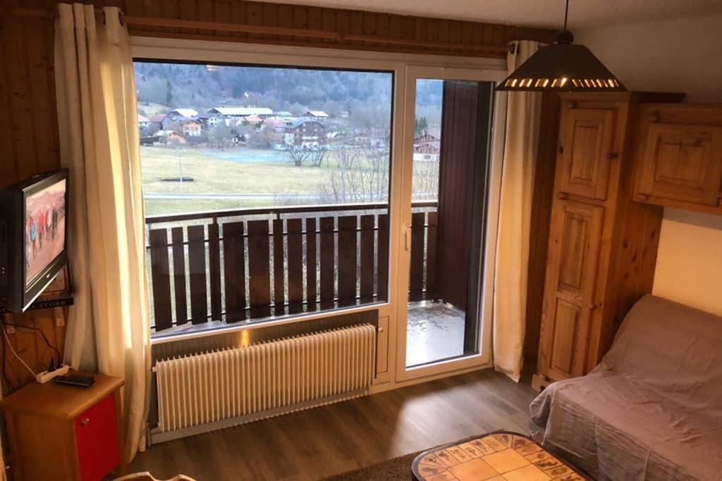 Studio Agreable Et Cosy Avec Vue Sur Les Memises Thollon-les-Memises Dış mekan fotoğraf