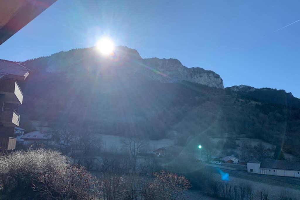 Studio Agreable Et Cosy Avec Vue Sur Les Memises Thollon-les-Memises Dış mekan fotoğraf